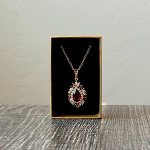 Multi-color Wreath Necklace